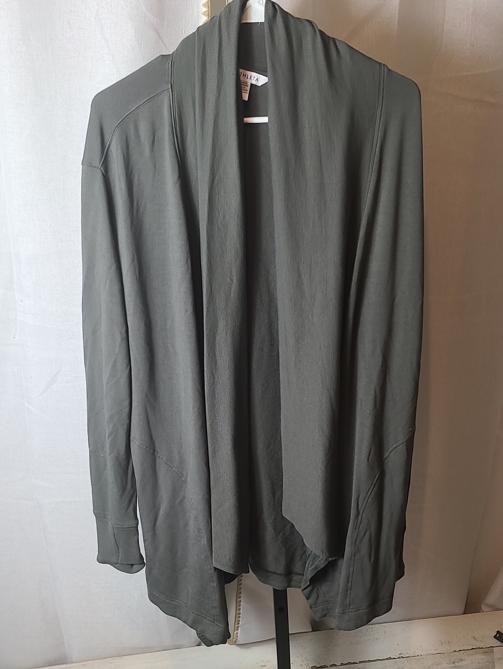 Athleta Pranayama Restore Wrap Cardigan Top Med - Picture 2 of 6